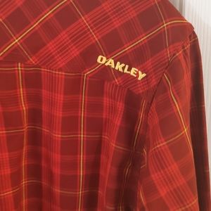 Oakley button down shirt